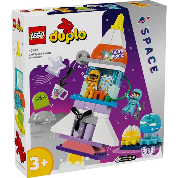 LEGO Duplo 10422 - 3-i-1-eventyr med rumfrge