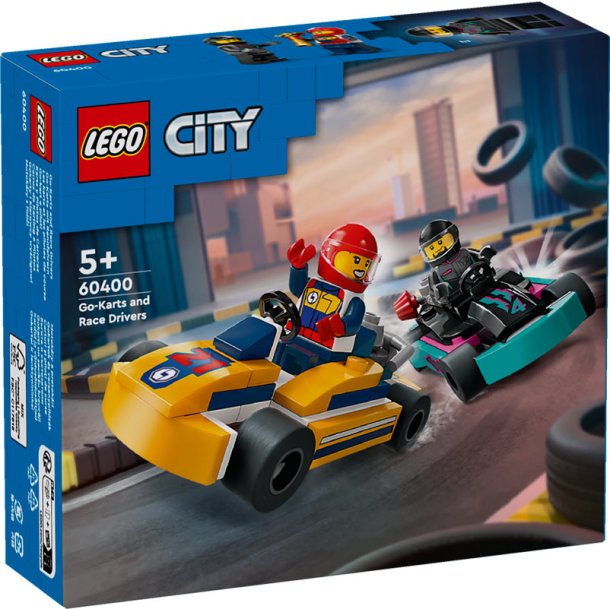 LEGO City 60400 - Gokarts och racerbilar