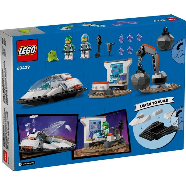 LEGO City 60429 - Rumskib og asteroideforskning