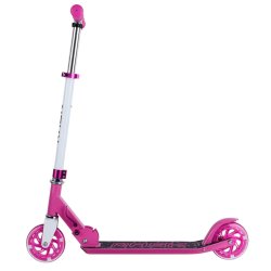 Pink Rask 120mm løbehjul med LED lys