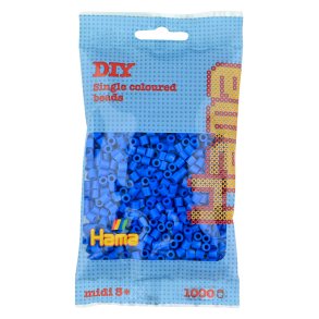 Hama midi prlor 207-09 1000 st. ljusbl