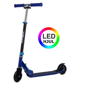 Bl Rask 120mm skoter med LED-ljus