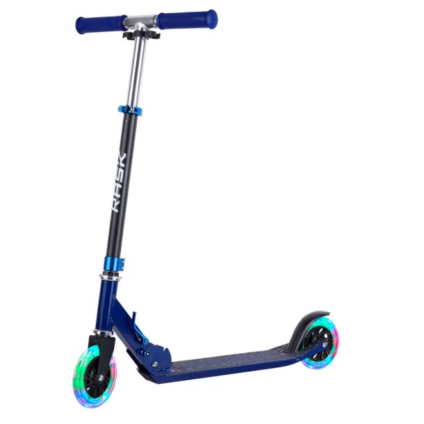 Bl Rask 120mm lbehjul med LED lys