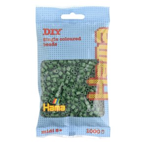 Hama midi prlor 207-102 1000 st. skog grn