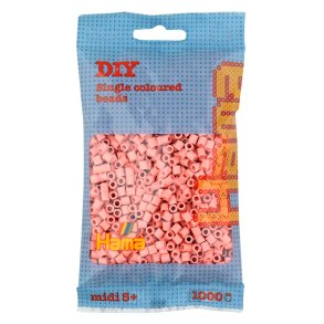 Hama midi perler 207-26 1000 stk. mat rosa