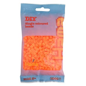 Hama midi prlor 207-38 1000 st. neon orange