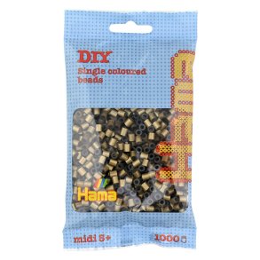 Hama midi perler 207-63 1000 stk. bronzefarvet