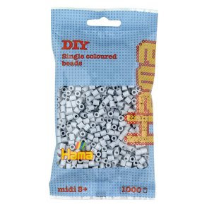 Hama midi perler 207-70 1000 stk. lys gr