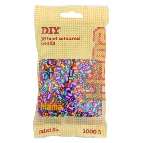 Hama midi prlor 207-92 1000 st. randiga prlor