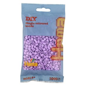 Hama midi prlor 207-96 1000 st. Pastell lila