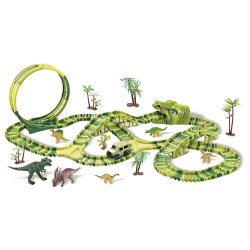 Speedcar Dino bilbane med 325 dele