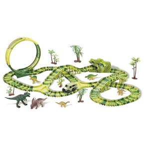 Speedcar Dino bilbane med 325 dele