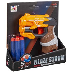 Blaze storm pocket soft bullet gun - Brun