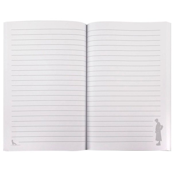 Wednesday sort notesbog - This is my writing time