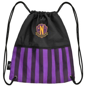 Wednesday Addams Nevermore Gym Bag