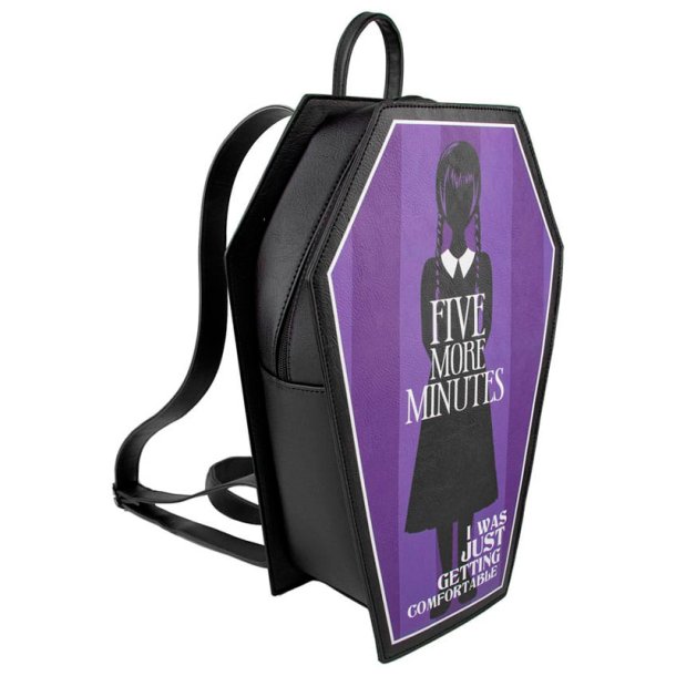 Wednesday Addams rygsk kiste form