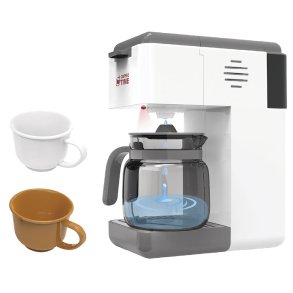 Kaffebryggare med ljud och ljus