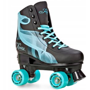 Raven serena black min sida vid sida rullskridskor