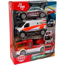 Dickie leksaker sos team bilar