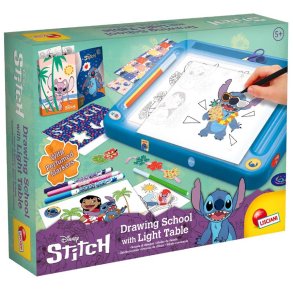 Stitch tegnetavle med lys