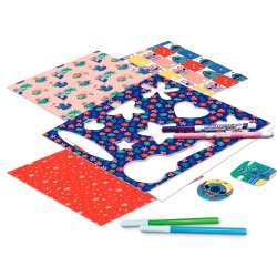 Stitch tegnetavle med lys