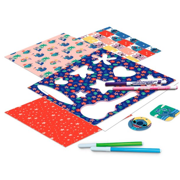 Stitch tegnetavle med lys