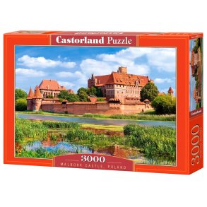 Castorland pussel 3000 bitar - Malbork slott 