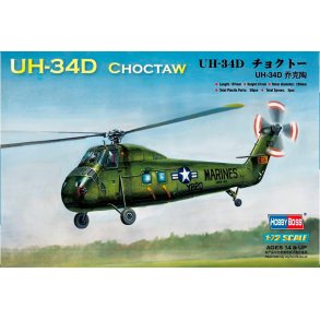 Hobby Boss Amerikansk UH-34D Choctaw helikopter - 1:72