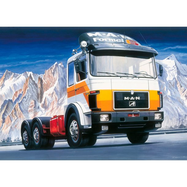 Italeri MAN 23.321 Formel Six lastbil - 1:24