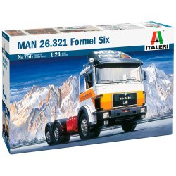 Italeri MAN 23.321 Formel Six lastbil - 1:24
