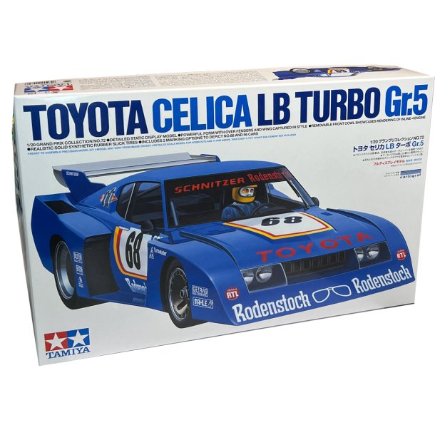 Tamiya Toyota Celica LB Turbo Gr.5 - 1:20