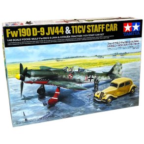 Tamiya Focke-Wulf FW190 D-9 & Citron Traction 11CV