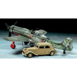 Tamiya Focke-Wulf FW190 D-9 &amp; Citron Traction 11CV