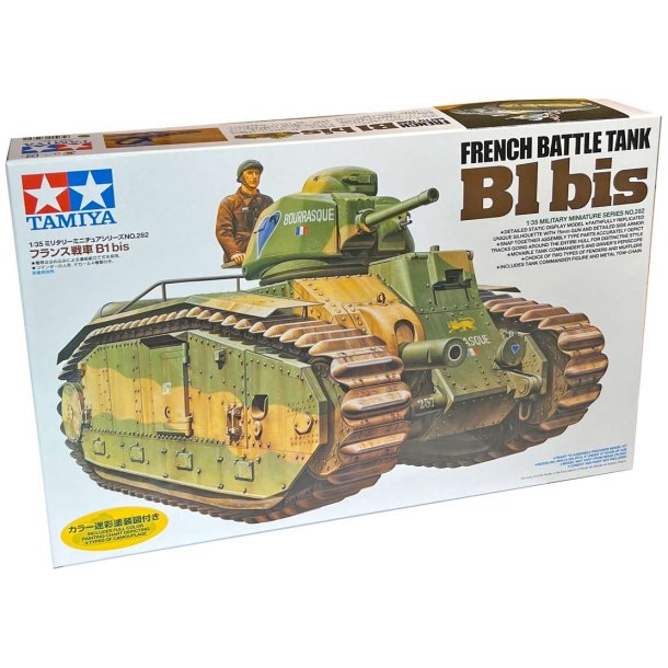 Tamiya French Battle tank B1 bis - 1:35