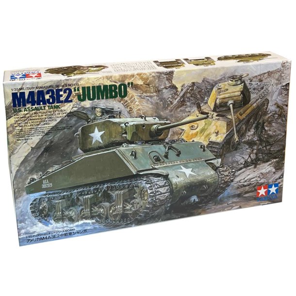 Tamiya US Assault M4A3E2 Jumbo kampvogn - 1:35