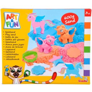 Art & Fun magisk sand med enhjrninge