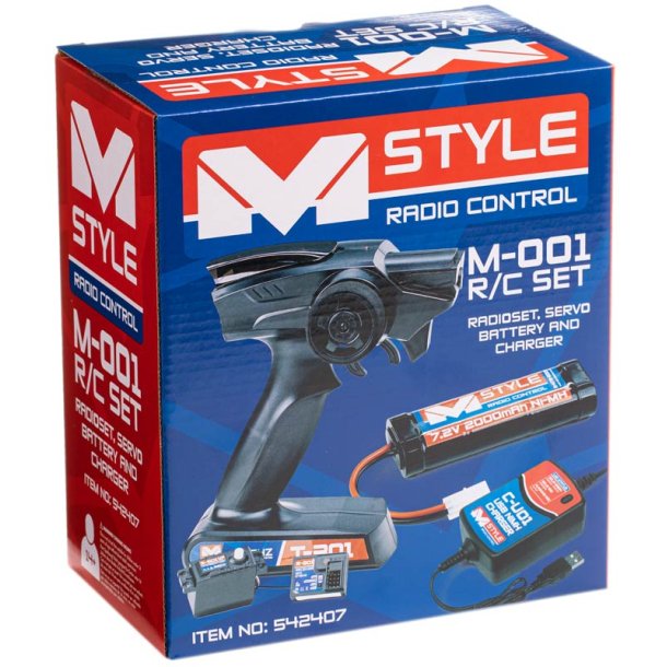 Tamiya Mstyle RC controller pakke