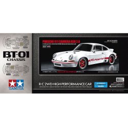 Tamiya Porsche 911 Carrera RSR 2.5 (Modelbyggest + RC)