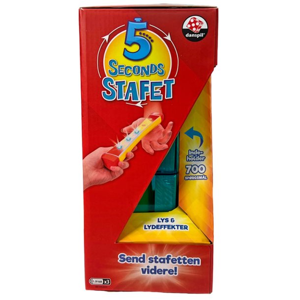 5 Seconds Stafet - Sjovt og hektisk spil for hele familien