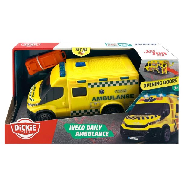 Iveco Ambulance med lyd og lys