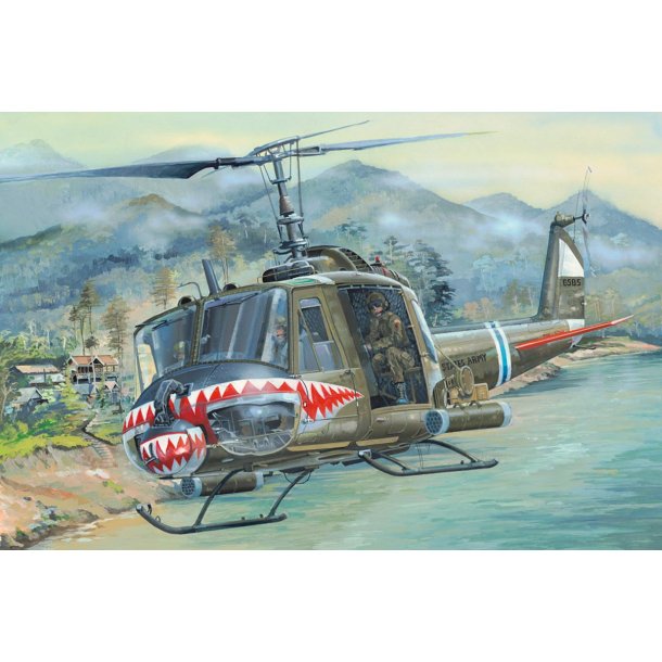 Hobby Boss UH-1 Huey B 1:18 modelhelikopter