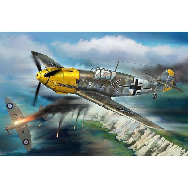 Hobby Boss Messerschmitt Bf109E, sept, 1940 1:18 modellflygplan