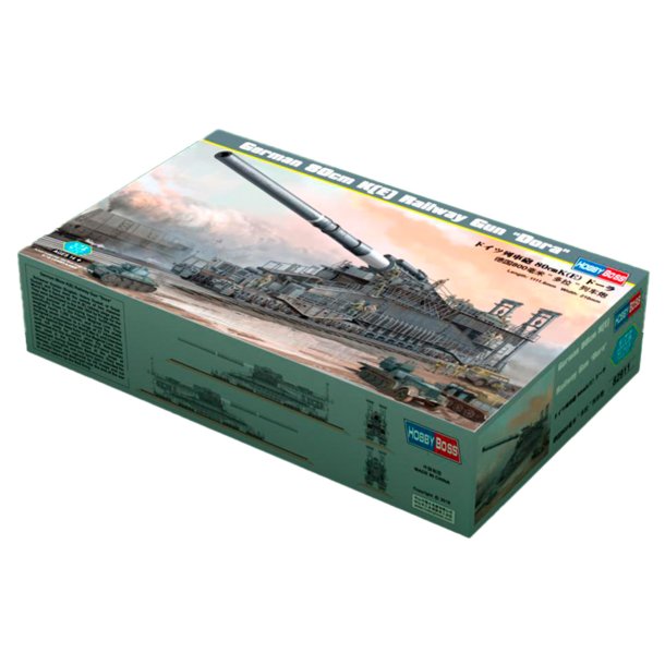 Hobby Boss German 80cm K(E) Railway Gun Dora 1:72