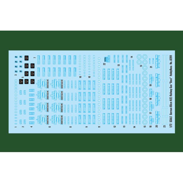 Hobby Boss German 80cm K(E) Railway Gun Dora 1:72