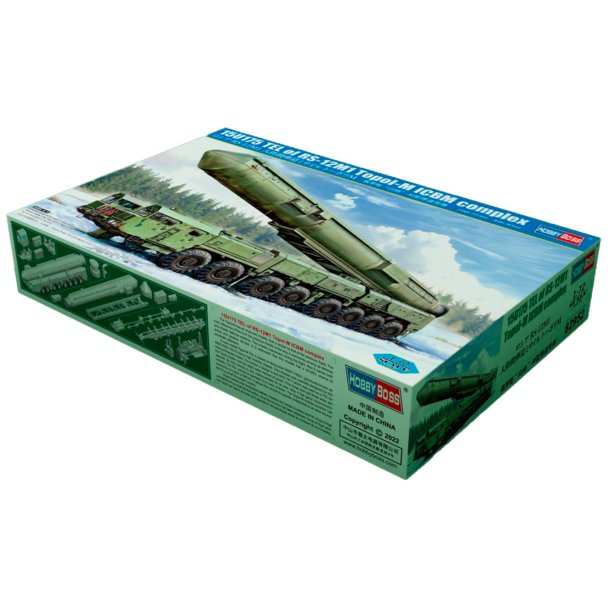 Hobby Boss 15U175 TEL RS-12M1 Topol-M ICBM 1:72