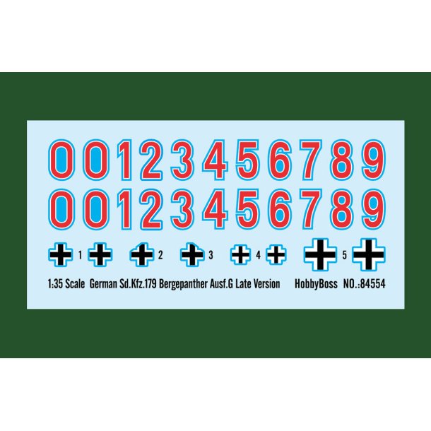 Hobby Boss German Sd.Kfz.179 Bergepanther Ausf.G 1:35 modelkampvogn