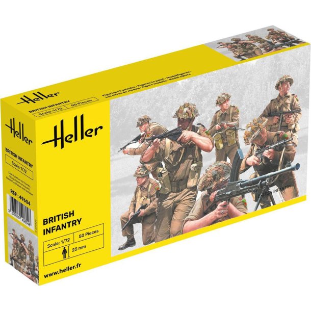 Heller Infanterie Britannique - Modelfigur 1:72