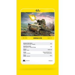 Heller Somua S35 - Modell tank 1:72