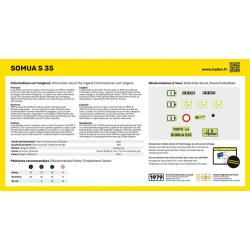 Heller Somua S35 - Modell tank 1:72