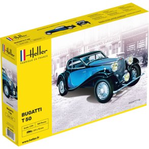 Heller Bugatti T 50 - Modellbil 1:24